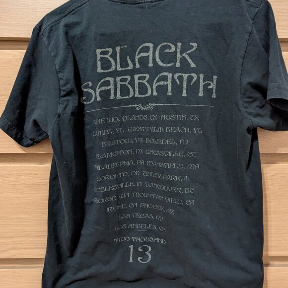 Black Sabbath 13 2013 tour short sleeve t shirt - Picture 2 of 4
